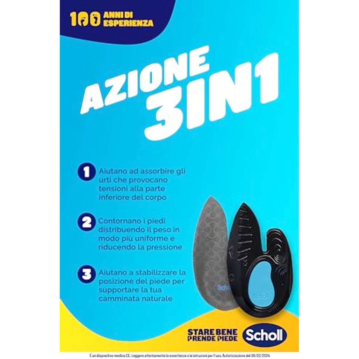 Dr. Scholl's In-Balance inlegzolen maat M, 2 stuks – foto 6
