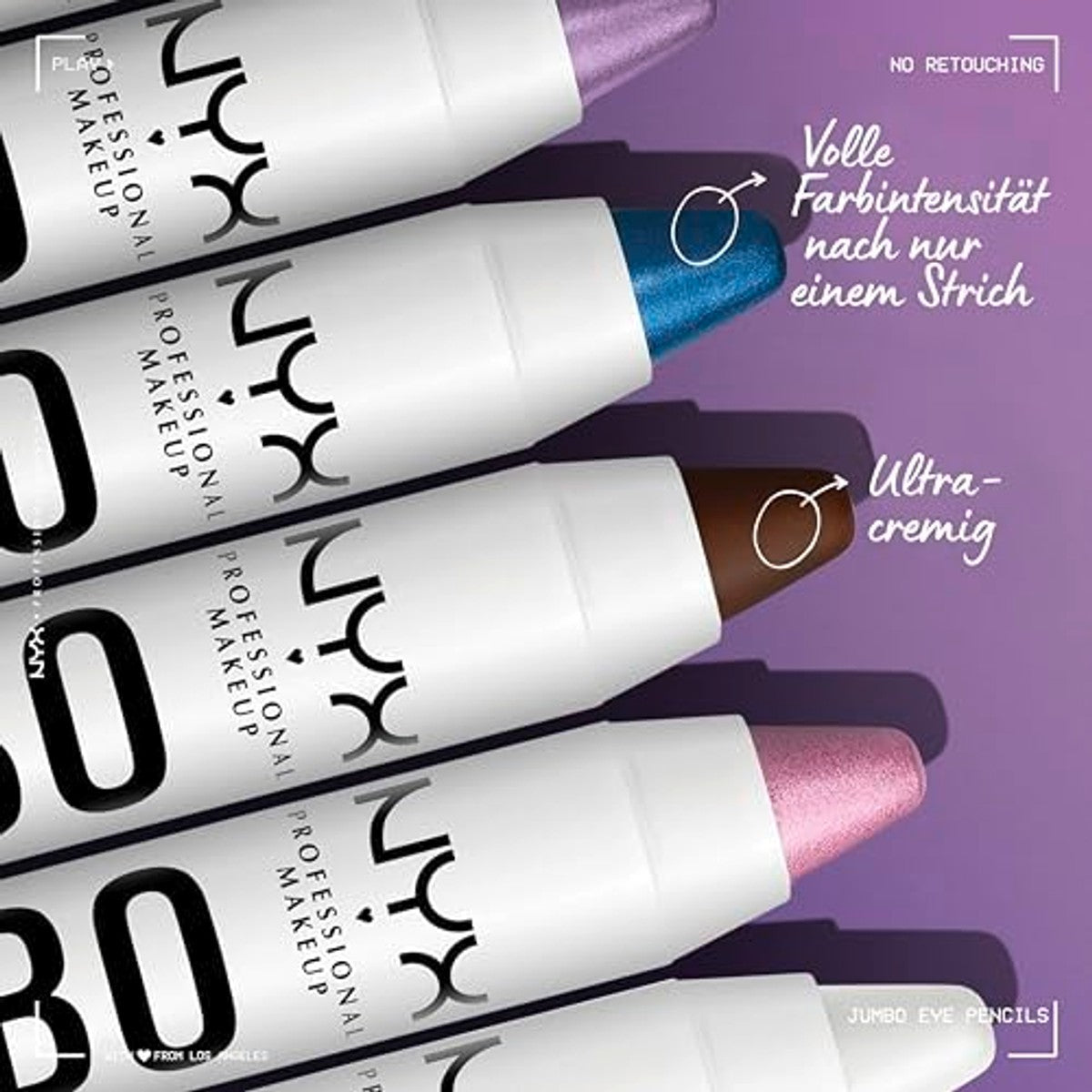 NYX PROFESSIONAL MAKEUP Jumbo Eye Pencil Frosting 5 g (2 stuks) - 3 stuks