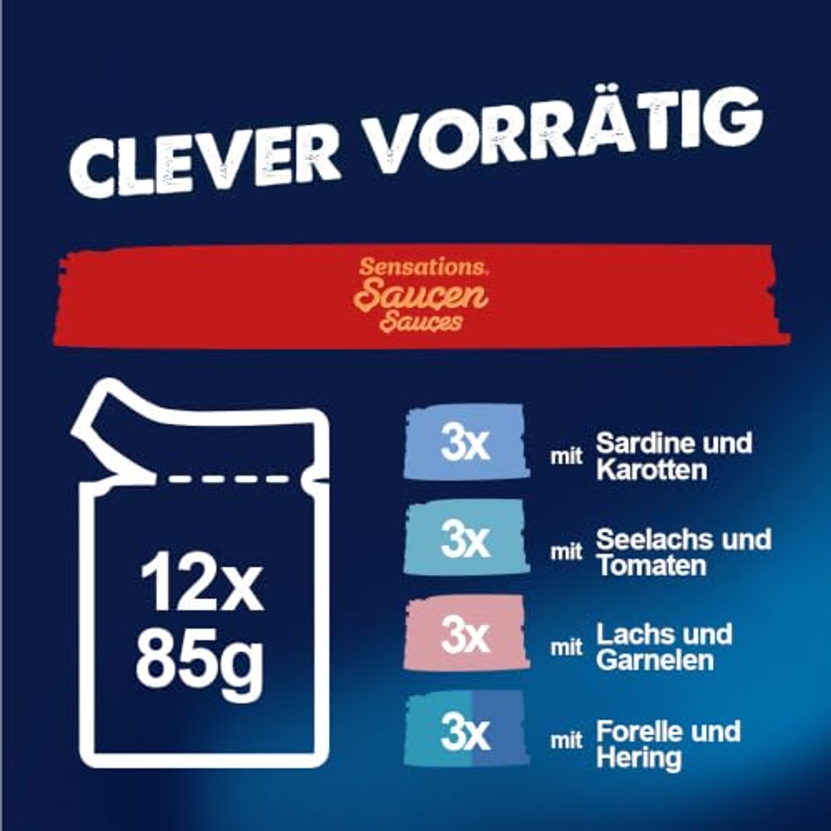 Felix Sensations Sauzen natvoer kattenvoer 4 x 12 x 85 g - 6-pack – foto 6