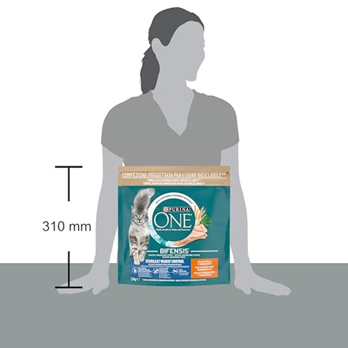 Purina One Bifensis droogvoer kat kalkoen 6 x 1,5 kg - 3-pack