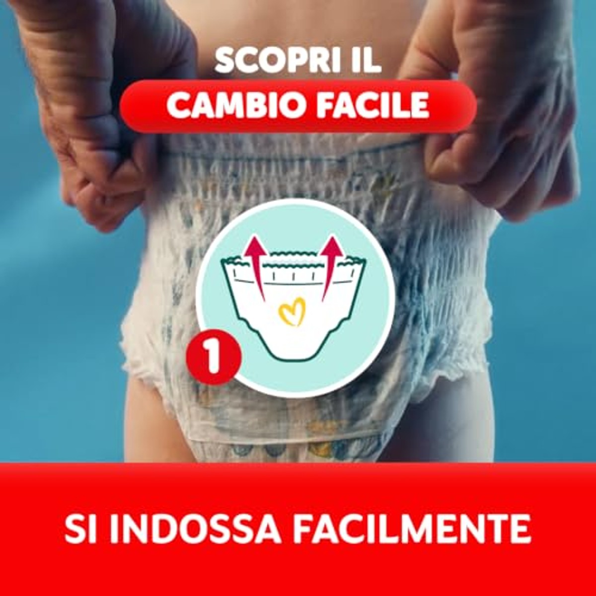 Pampers Baby Dry Windelhöschen XXL maat 7 (17+ kg), 90 Windeln – Pampers