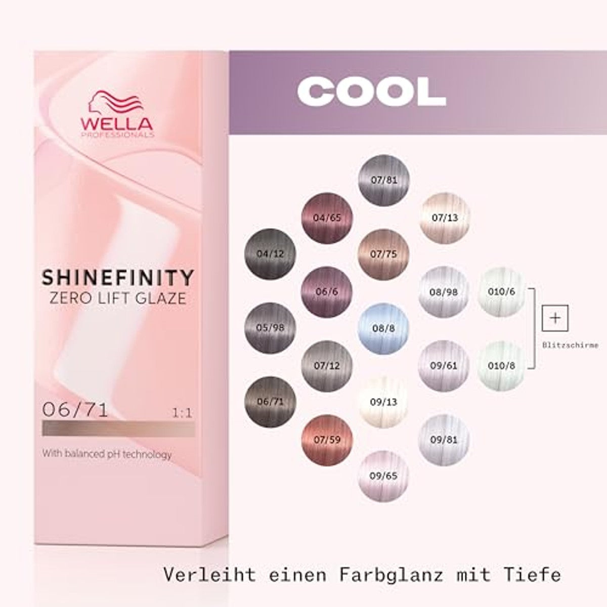 Wella Professionals Shinefinity Glaze 06/71 Cool Frosted Chestnut 60ml – Wella Professionals