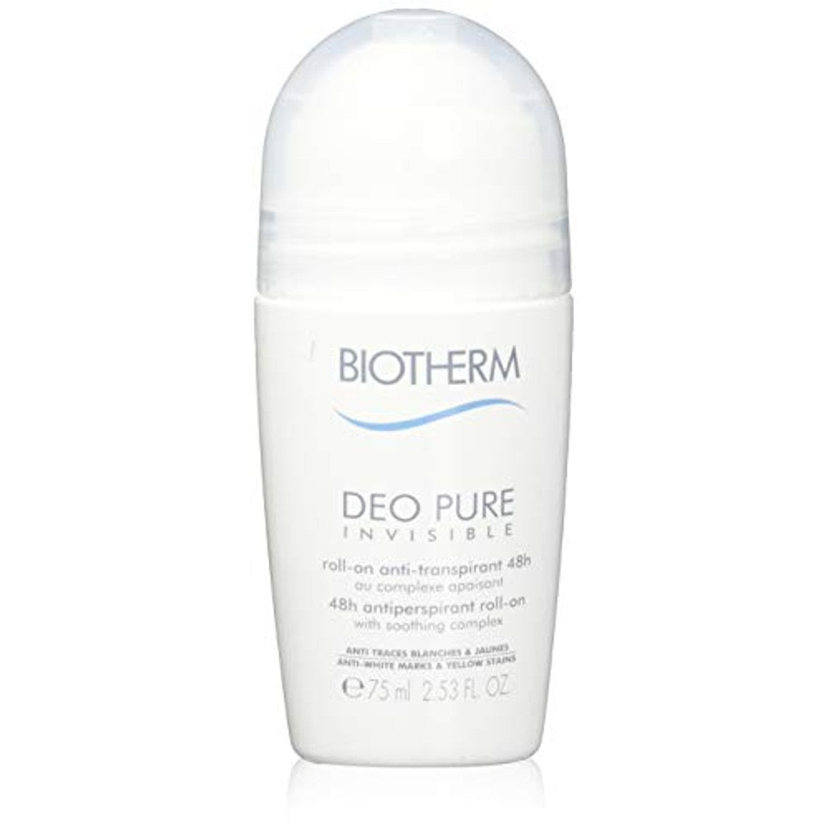 Biotherm Deodorant Pure Onzichtbare Roll-On & Homme Day Control 48H Deodorant Roll-On 75 ml