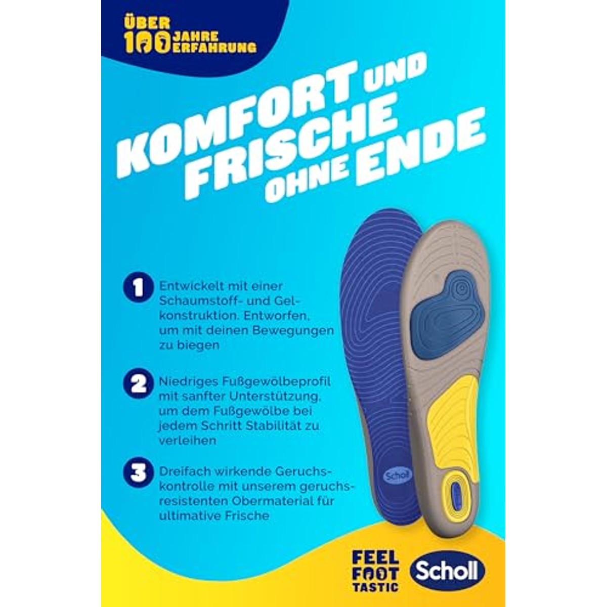 Dr. Scholl's GelActiv loopinlegzolen heren 40-46,5, 1 paar - 6-pack – foto 6