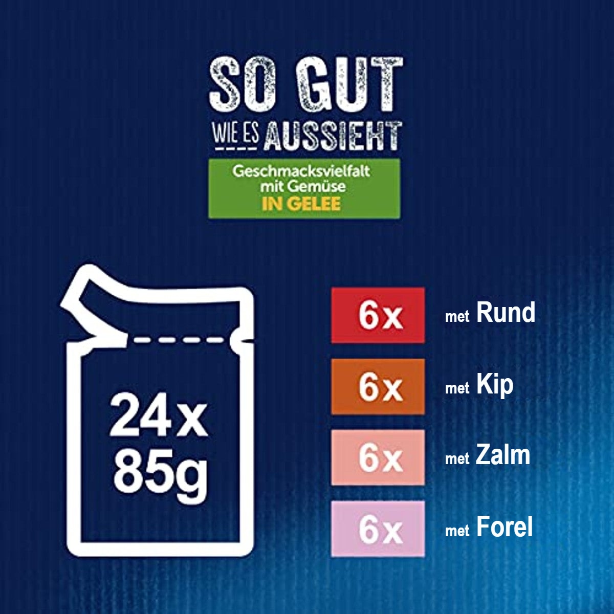 Felix Zo Goed Als Het Eruitziet natvoer kattenvoer smaakmix 96 x 85 g - 3-pack – foto 6