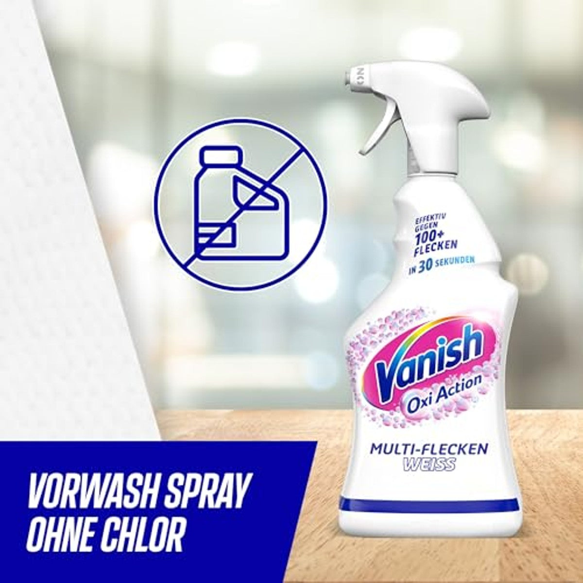 Vanish Oxi Action Multi-vlek-voorwasspray 3 x 750 ml - Voordeelverpakking