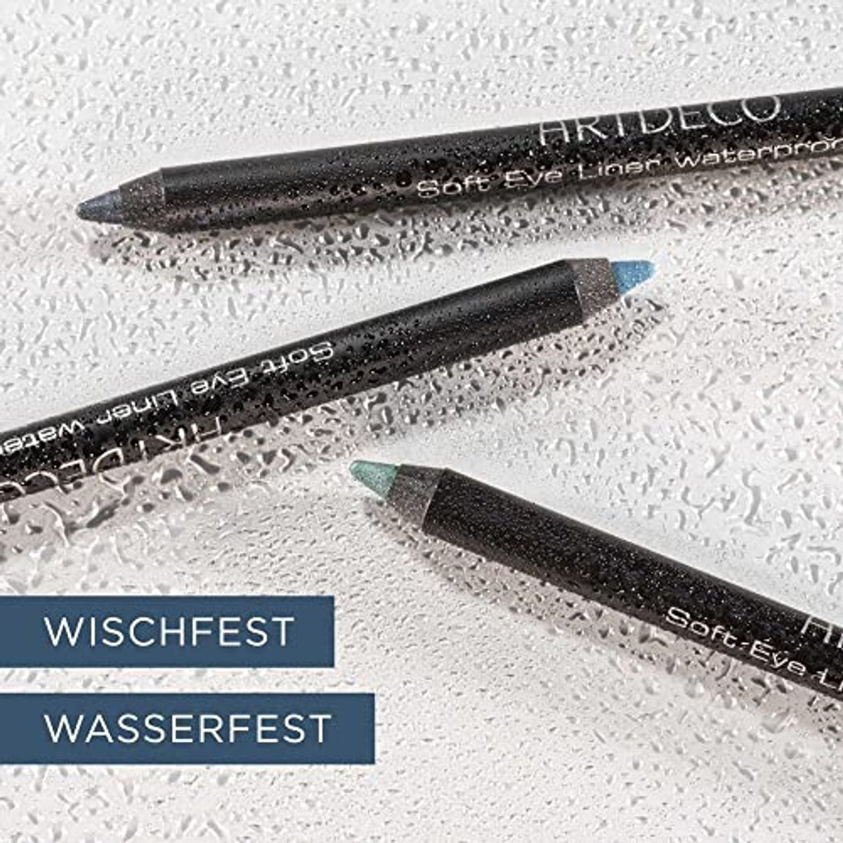 ARTDECO Soft Eyeliner waterproof, crèmige kajalstift, waterbestendig, langdurige eyeliner met hoge dekking, 1 x 1,2 g | Cremiger Kajalstift wasserfest, langanhaltender Eye Liner mit hoher Deckkraft, 1 x 1, 2 g – Artdeco
