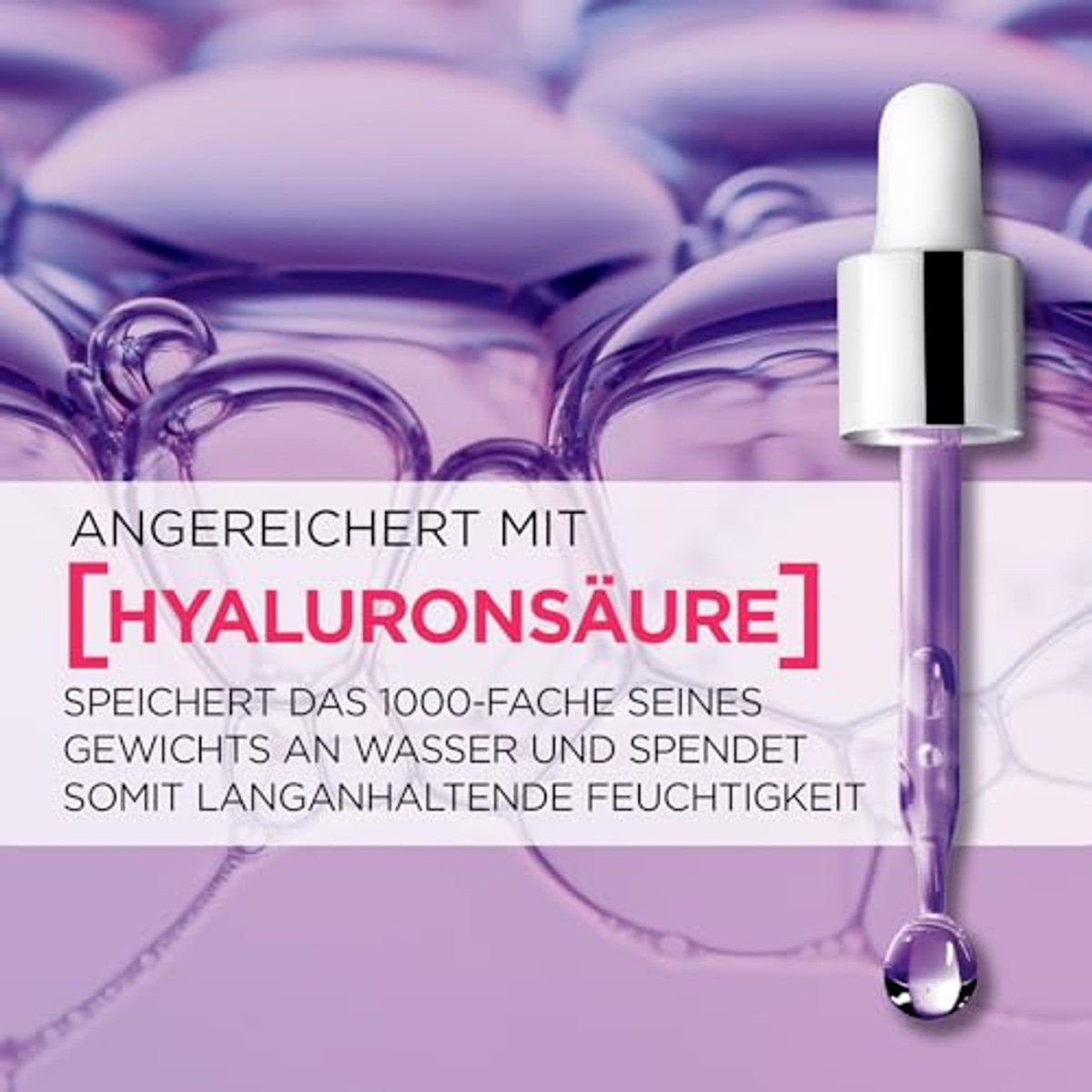 L'Oréal Paris Elvital Hydra Hyaluronic Hydraterende spoeling voor glanzend haar, hyaluronconditioner voor een vochtboost en bescherming, langdurige hydratatie en verzorging, 250 ml – L'Oréal