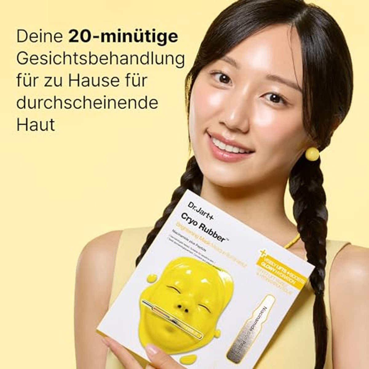 Dr. Jart+ Cryo Rubber Masker met Niacinamide en Vitamine C - 3-pack