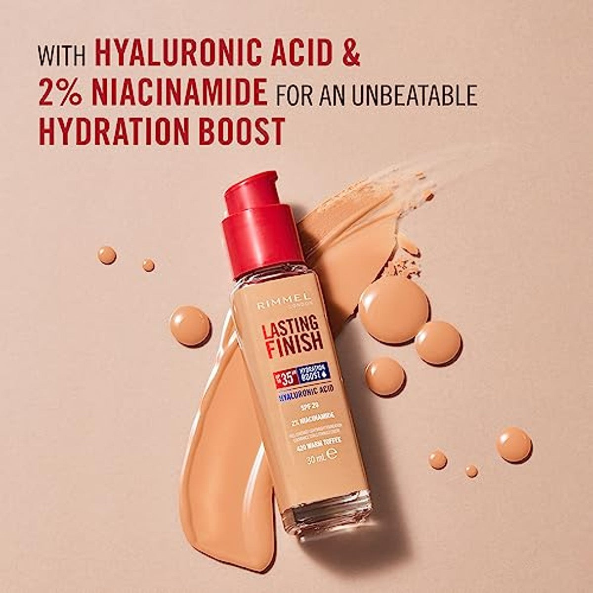 Rimmel London Lasting Finish 35H 103 True Ivory 30 ml - 3 stuks