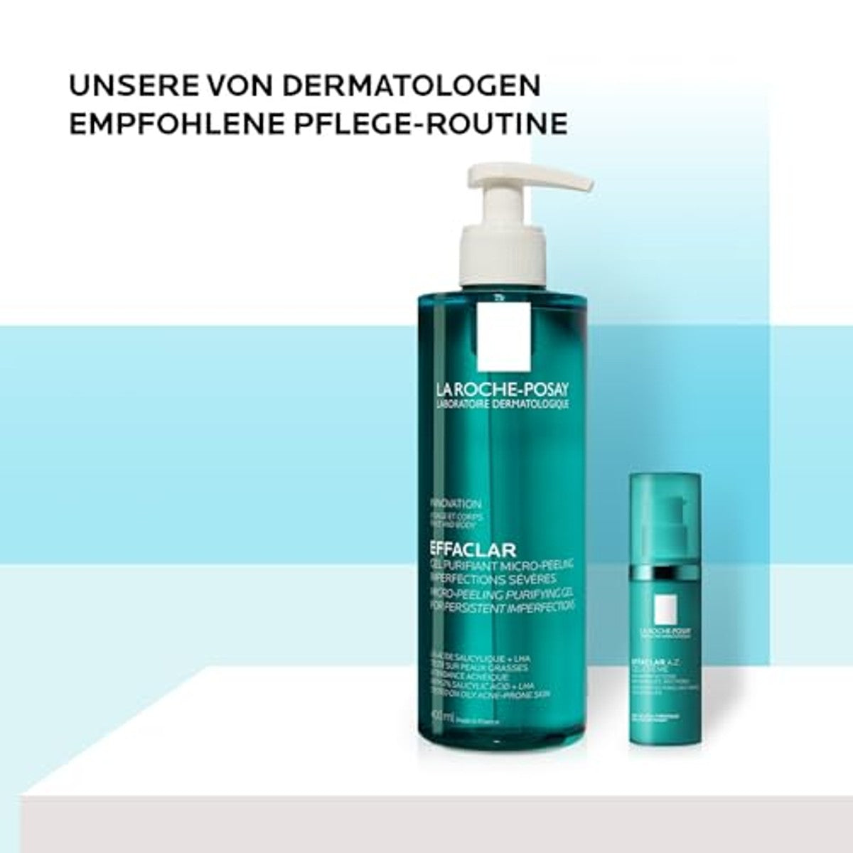 La Roche-Posay Effaclar Set Reinigingsgel & A.Z. Gel Crème 400 ml - 6-pack