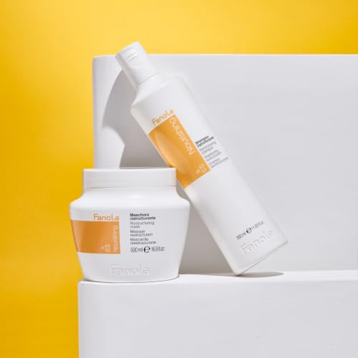 Fanola Nourishing Restructurerende Shampoo 350 ml - 3-pack
