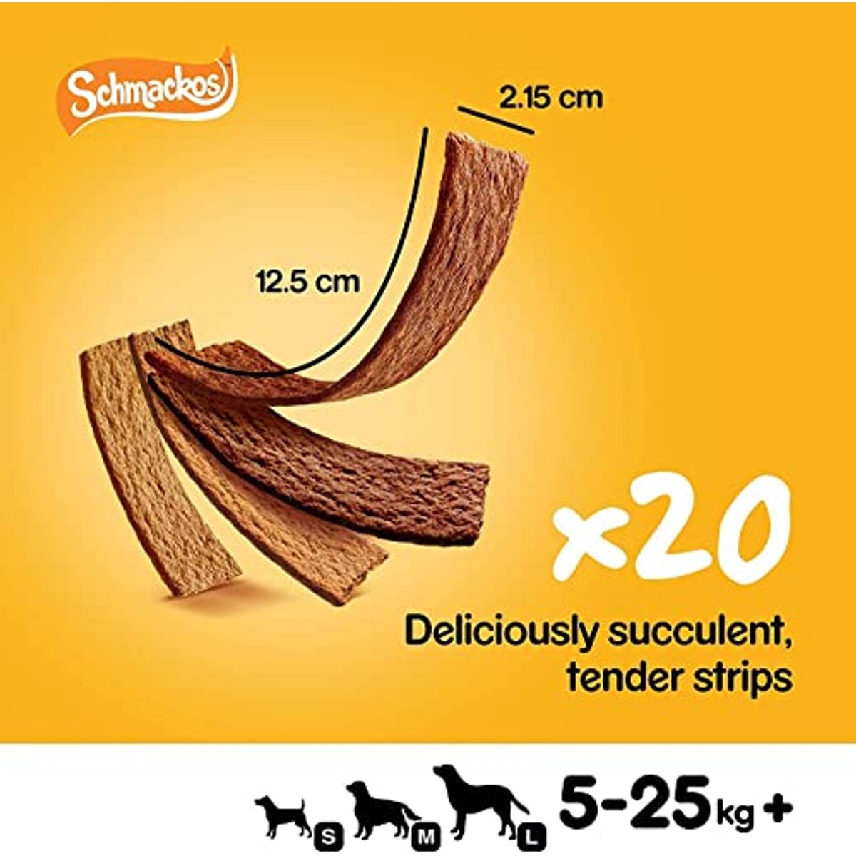 Pedigree Schmackos hondensnack gevogelte 9 x 144 g - 3-pack