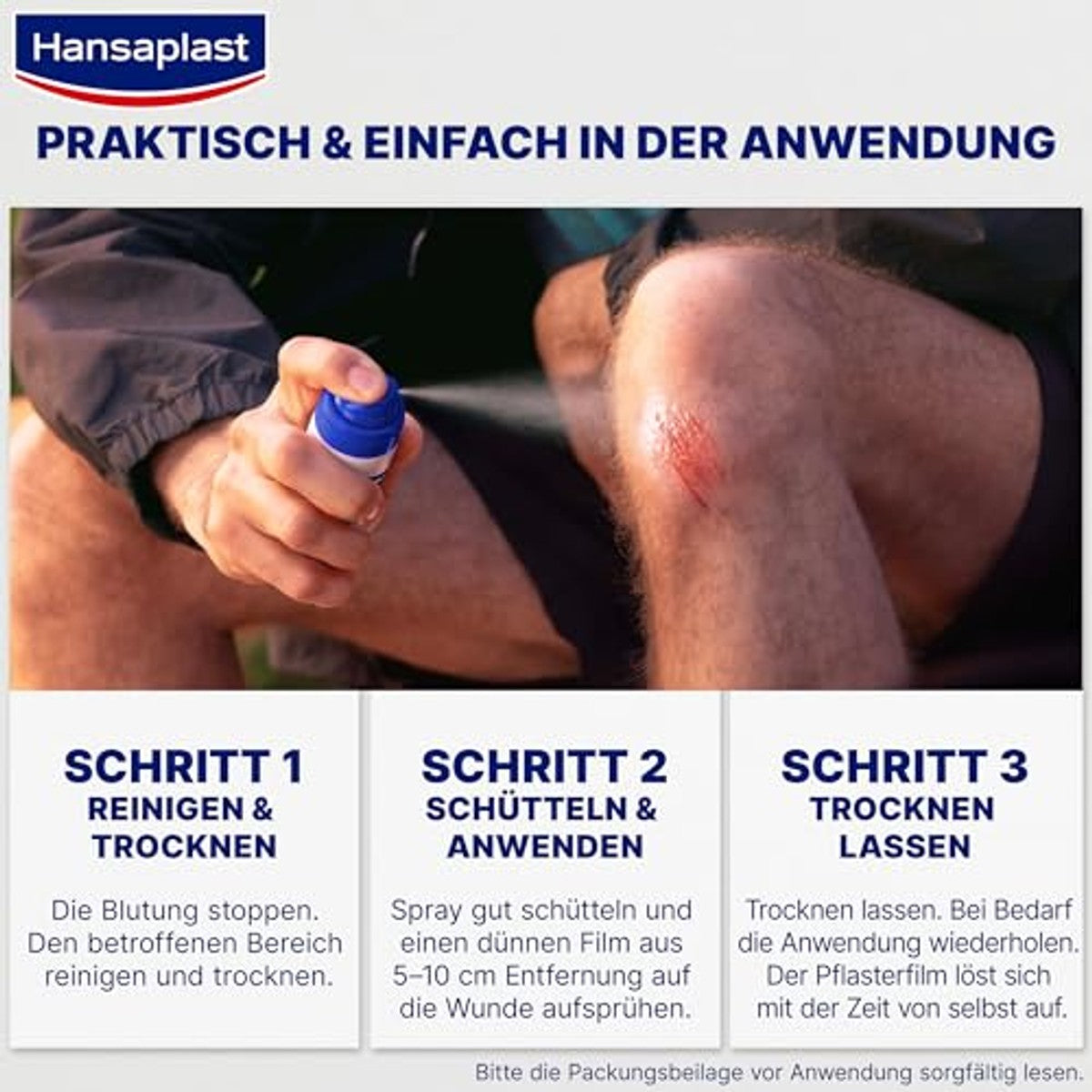 Elastoplast Hansaplast Spuitpleister 6 x 40 ml - Voordeelverpakking