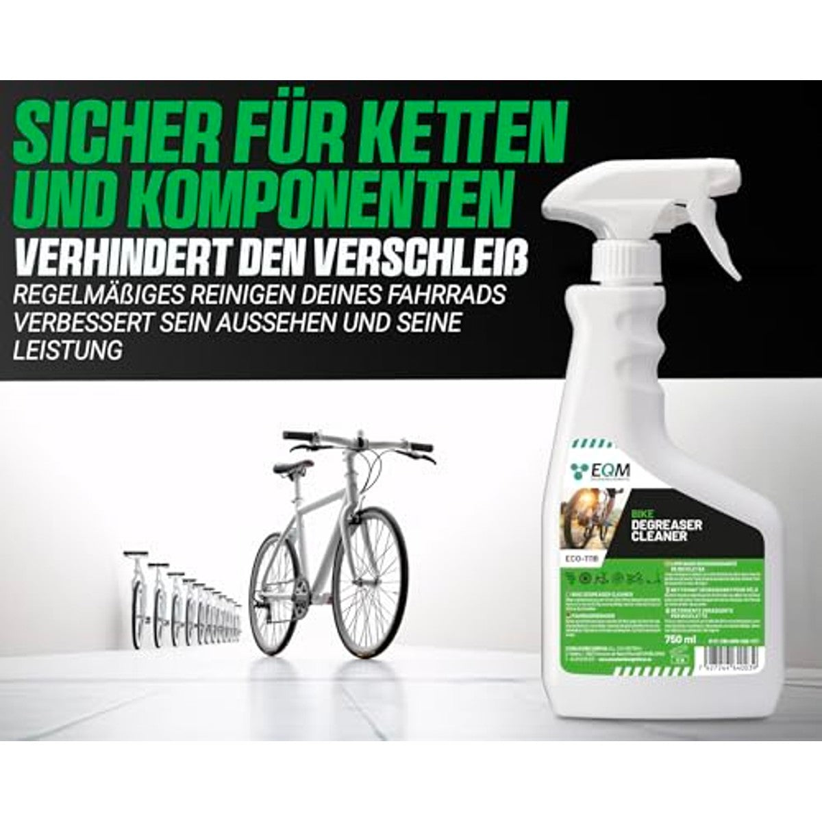 Chemical Ecosolutions EQM ECO-111B fietsreiniger 6 x 750 ml - Voordeelverpakking