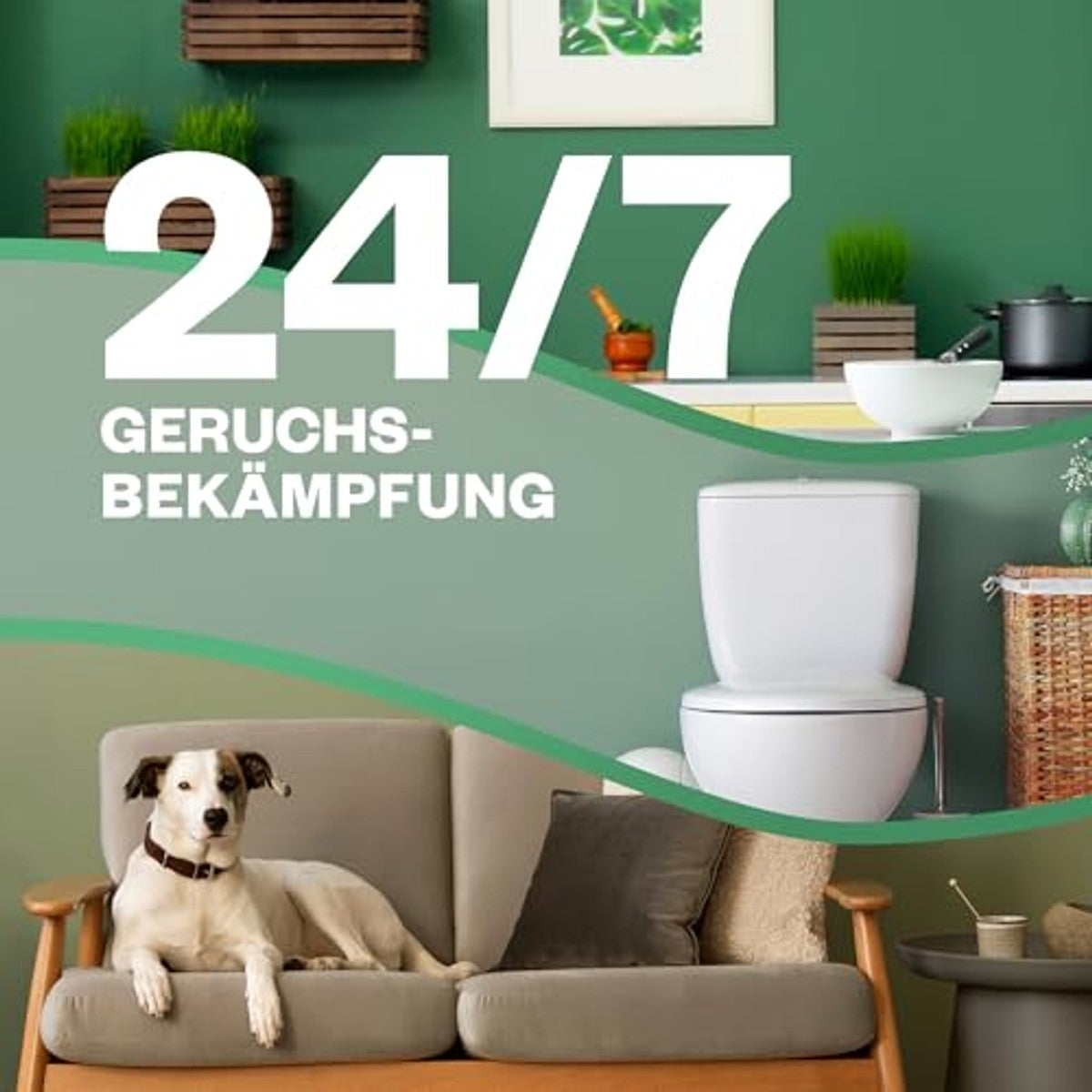 Air Wick Active Fresh Jasmijnbloesem 4 x 228 ml – Air Wick