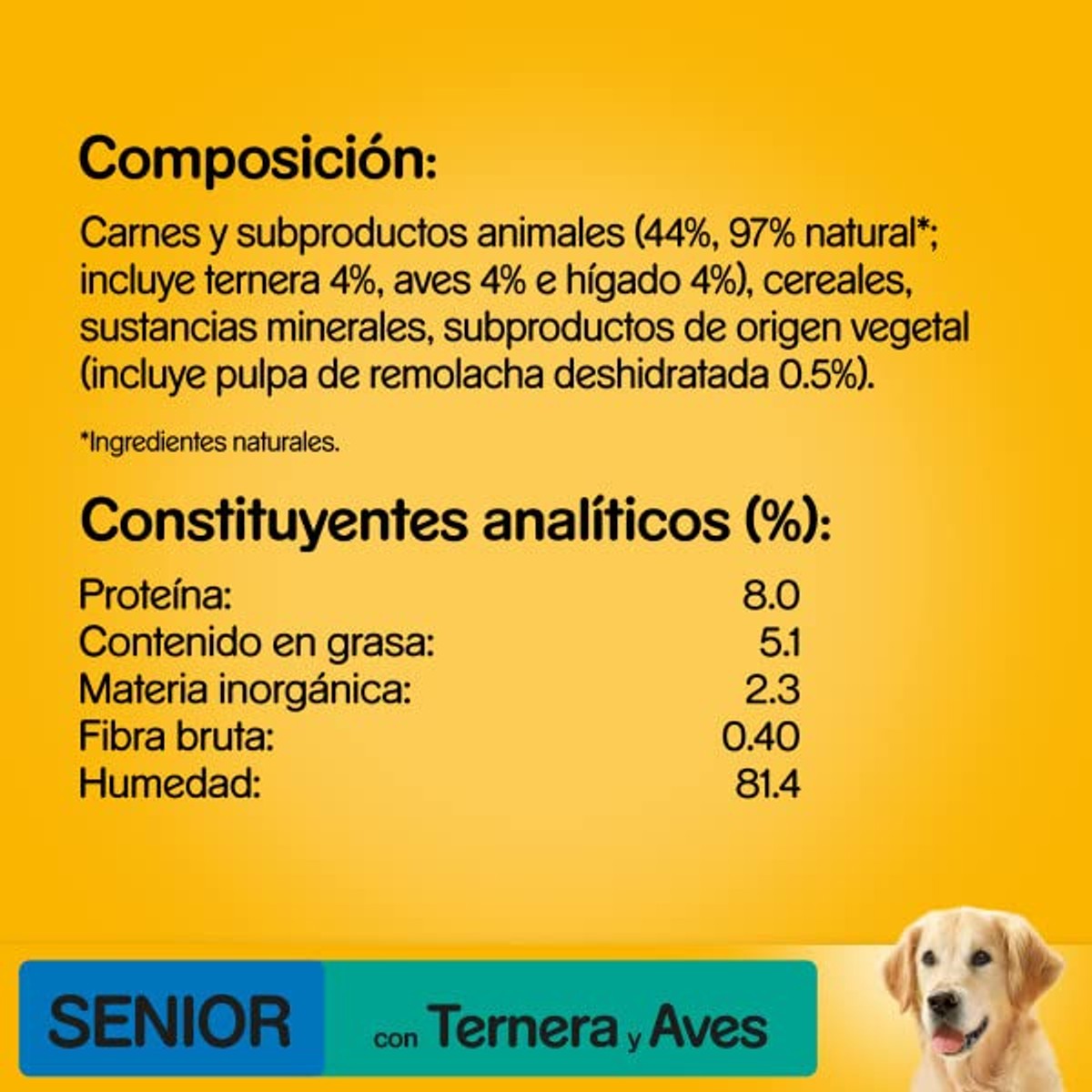 Pedigree - Vochtige voedselslang voor volwassenen honden, kalfsvleessmaak en vogels (verpakking van 20 x 300 g) – Pedigree