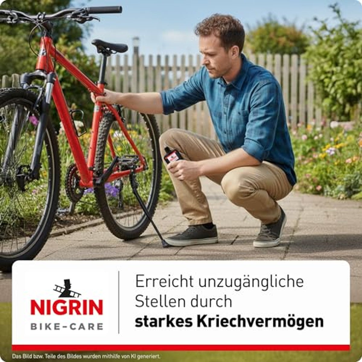 NIGRIN BIKE-CARE Fijne olie fles 100 ml – NIGRIN