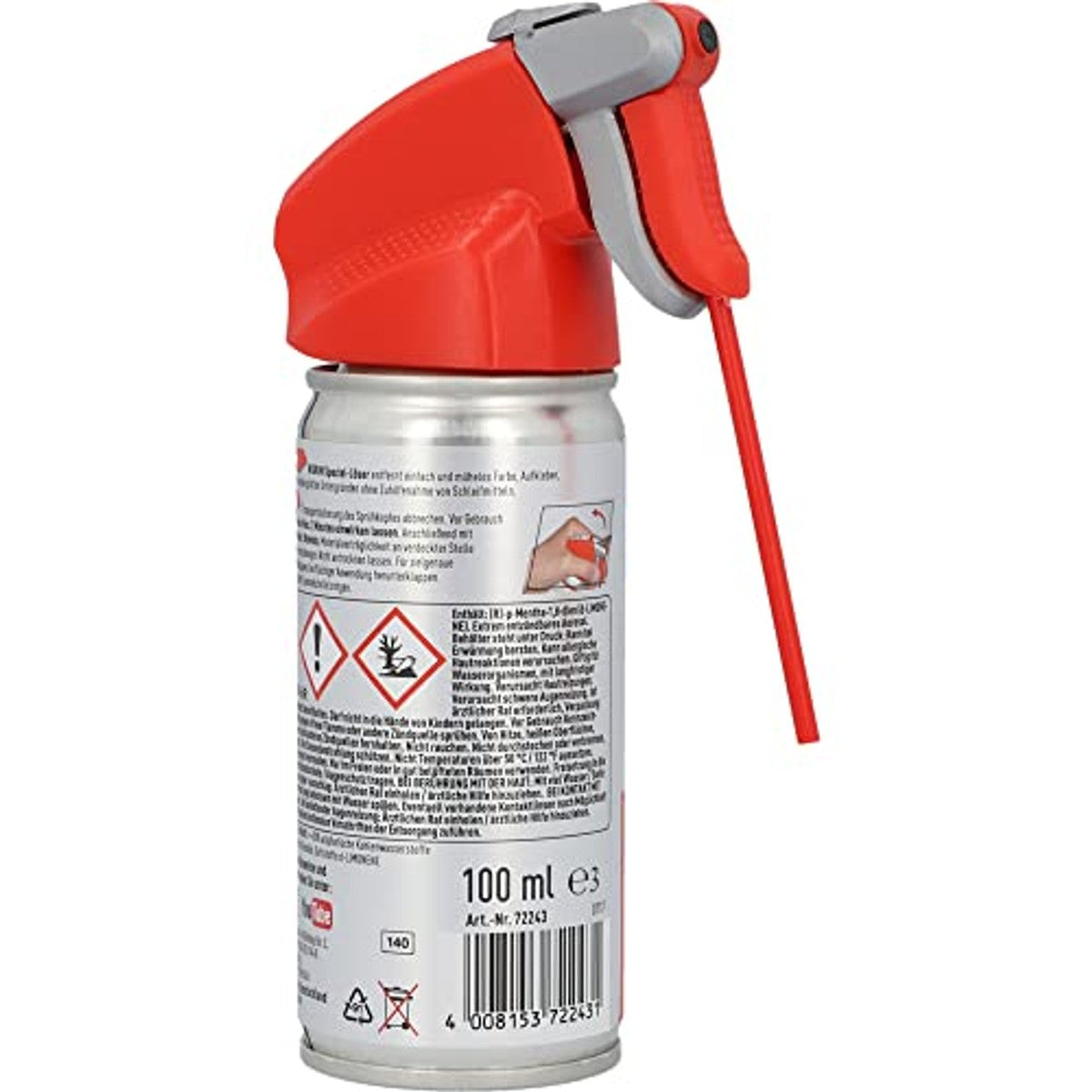 NIGRIN Stickerverwijderaar Spray 6 x 100 ml - Voordeelverpakking
