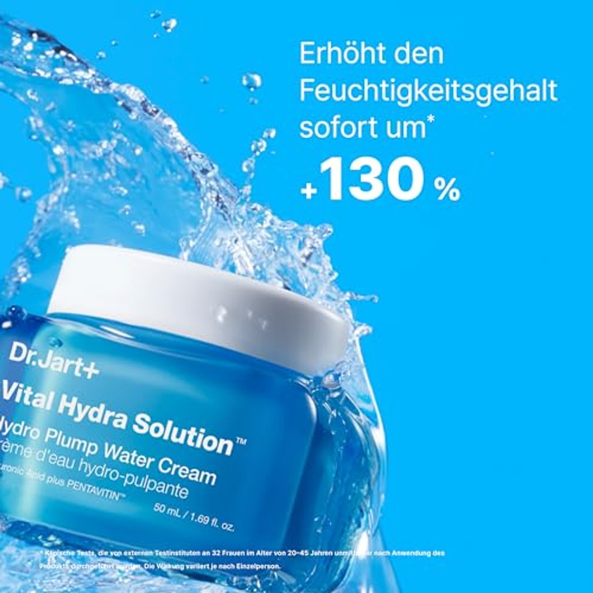 Dr.Jart+ Vital Hydra Solution Water Cream Glow vochtinbrengende crème met hyaluronzuur | Koreaanse huidverzorging