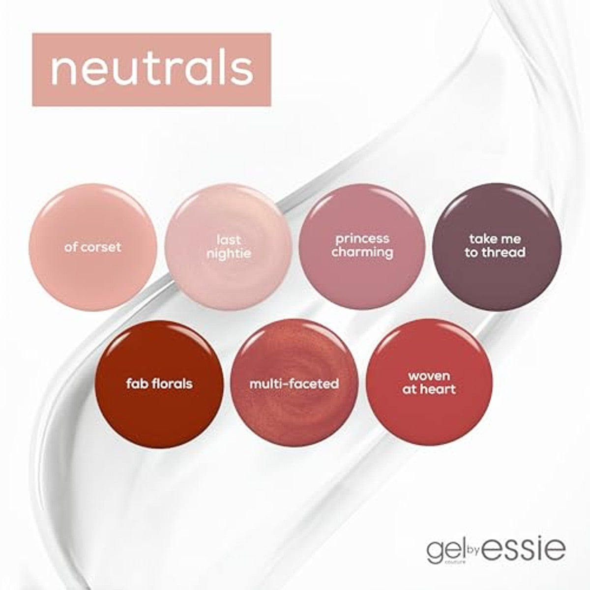 essie Nagellak Gel Couture 370 Model Clicks 13,5 ml - 6 stuks