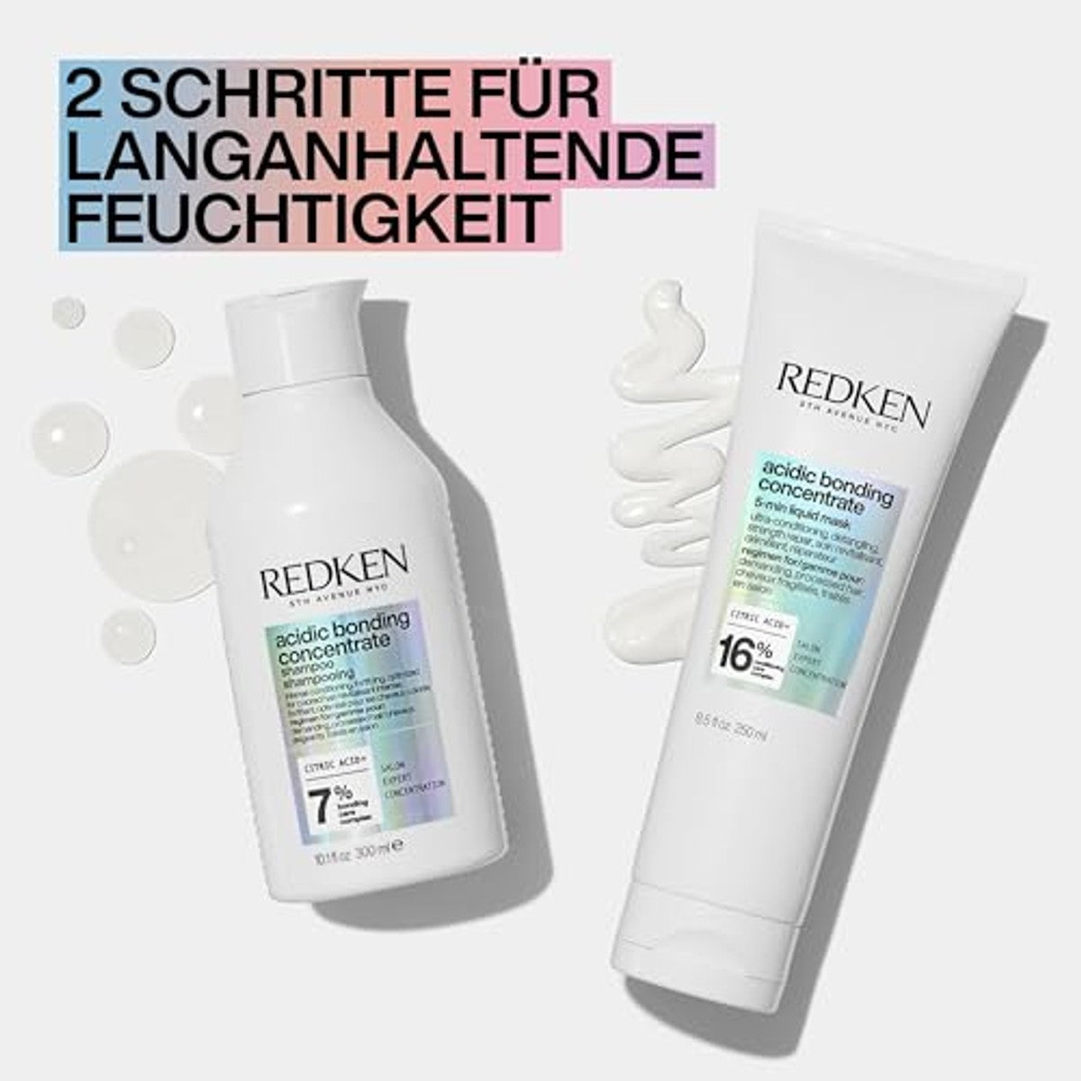 Redken Acidic Bonding Concentrate 5 Haarmasker met Citroenzuur 250 ml