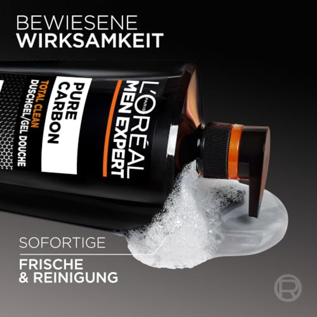 L'Oréal Paris Men Expert Pure Carbon douchegel 3 x 1000 ml - Voordeelverpakking