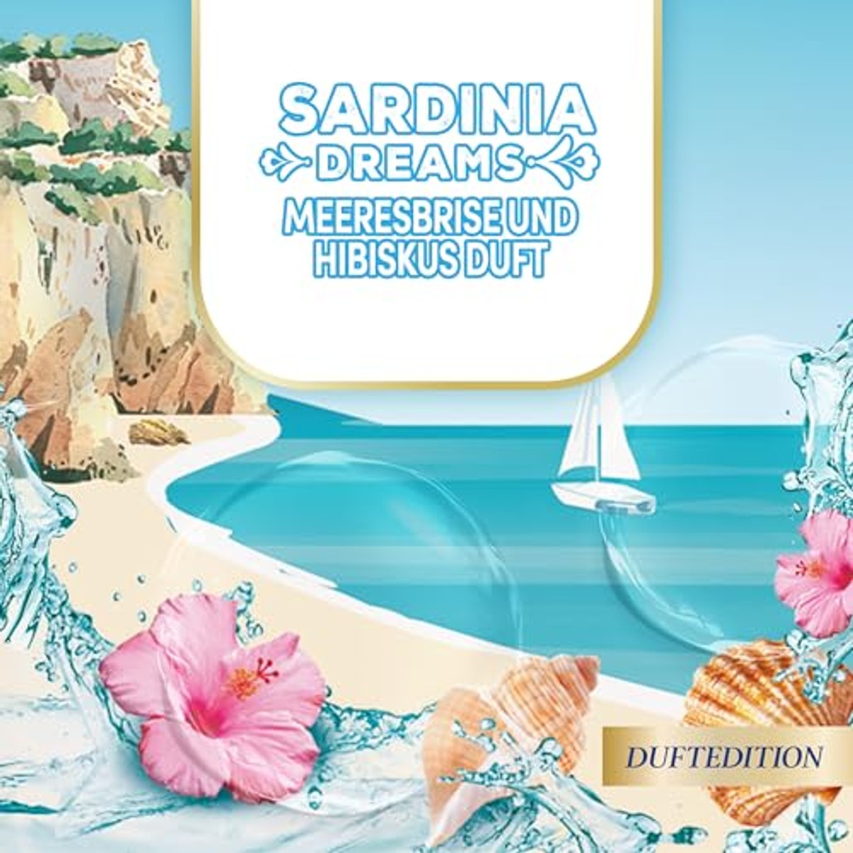 Sagrotan Handzeep Summer Limited Edition 250 ml Sardinia Dreams – hygiënische vloeibare zeep – 6 x 250 ml handzeep – Sagrotan