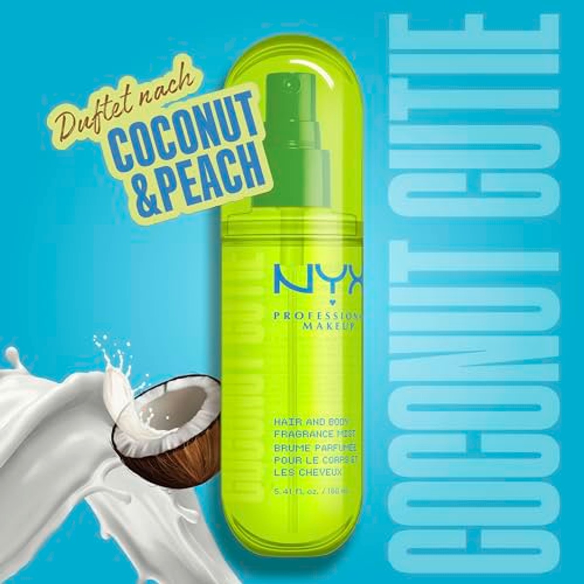 NYX PROFESSIONAL MAKEUP Fat Oil Hair & Body Fragrance Mist Set 6 stuks
