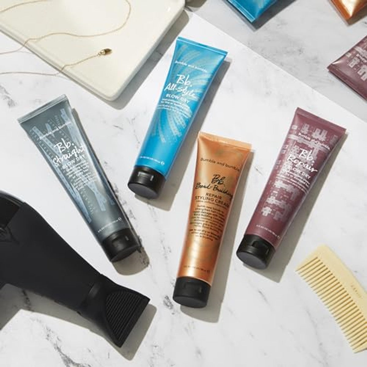 Bumble and bumble Straight Blow Dry Hittebeschermende Stylingcrème 150 ml - 6-pack