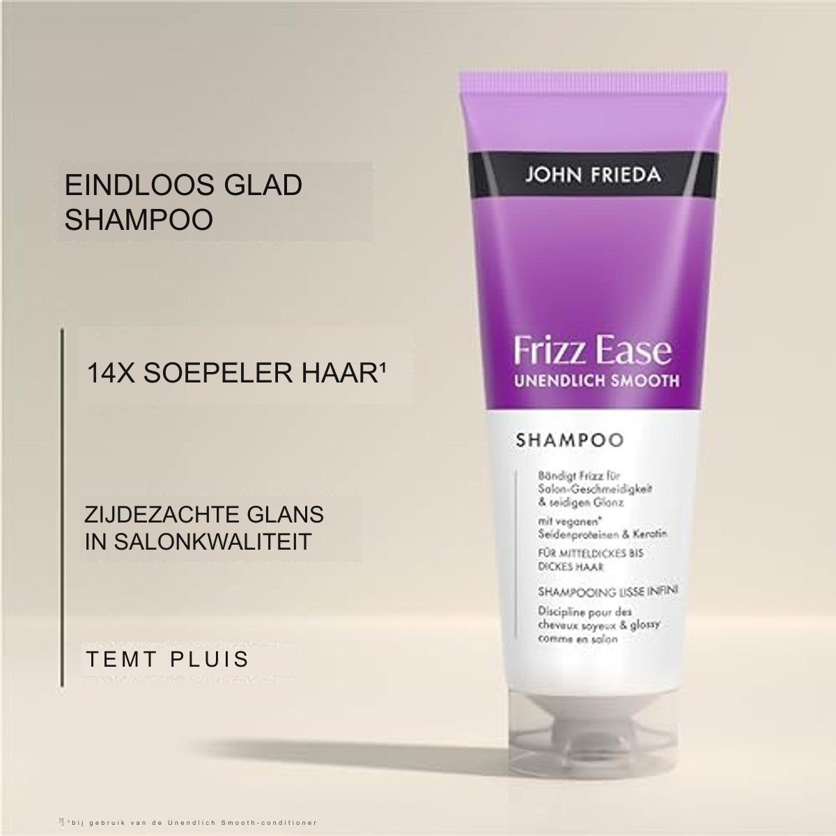 John Frieda Frizz Ease Infinite Smooth Shampoo voor Pluizig Haar 250 ml