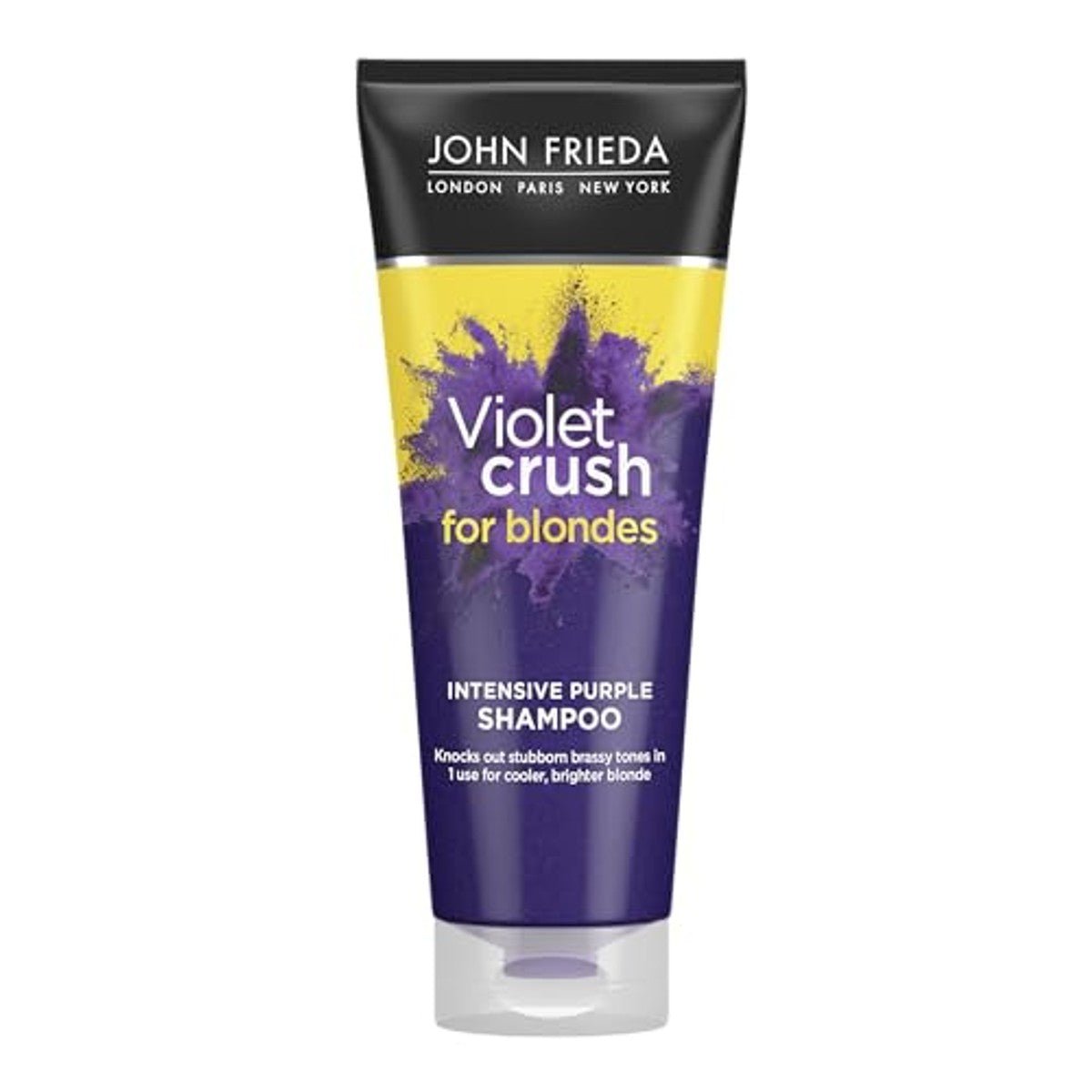 John Frieda Violet Crush Intense Purple Shampoo voor Koeler Blond Haar 250 ml door John Frieda nu bij Huishoudvoordeel