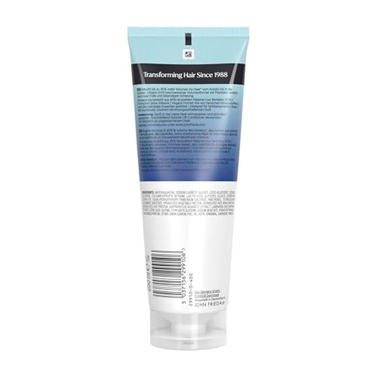 John Frieda Volume Lift Lightweight Shampoo met Peptiden voor Fijn Haar 250 ml door John Frieda nu bij Huishoudvoordeel