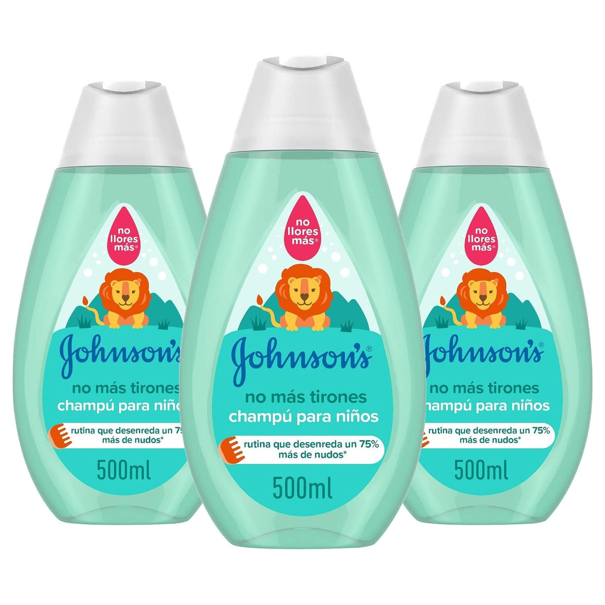 Johnson's Baby Ontwarrende Shampoo 3 x 500 ml - Voordeelverpakking