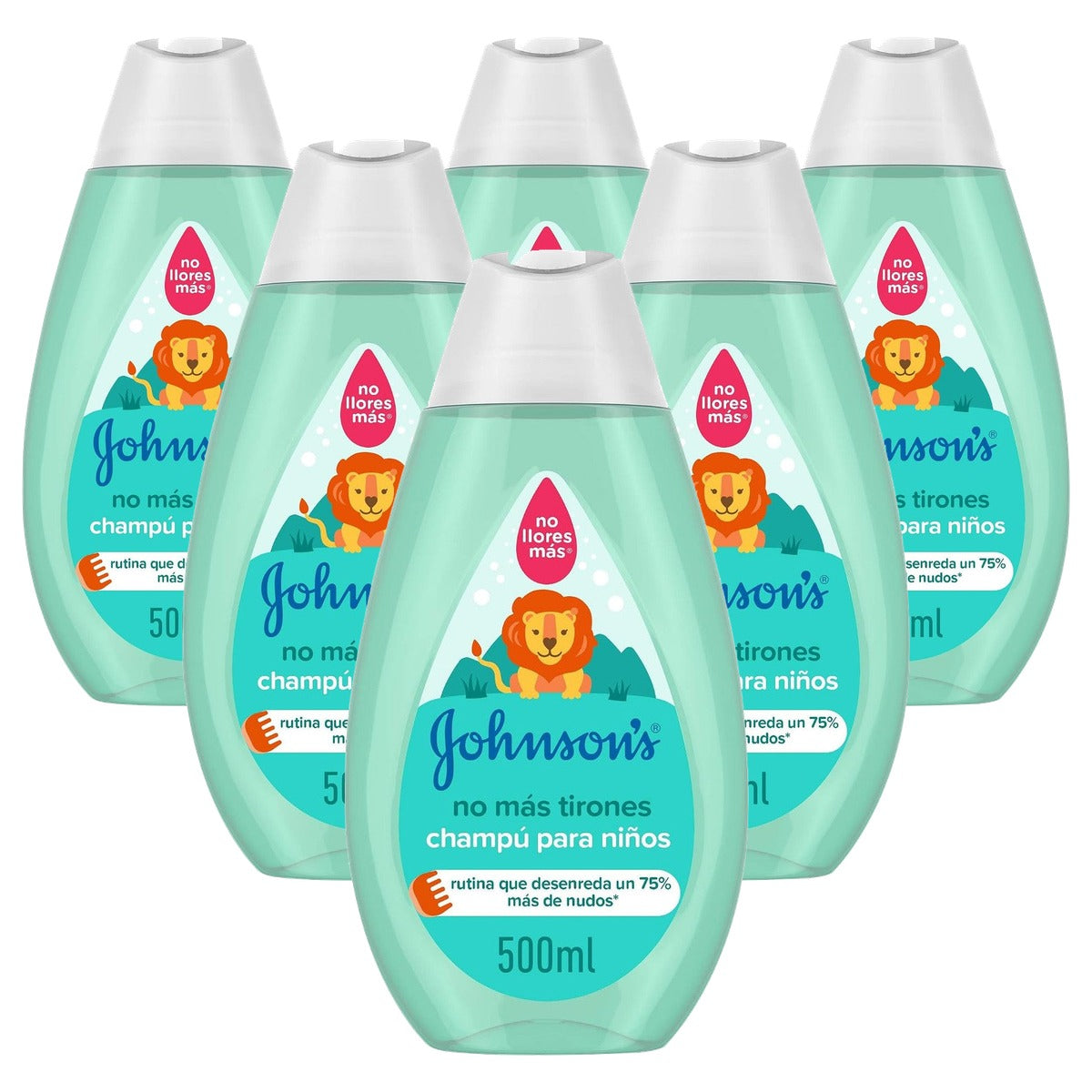 Johnson's Baby Ontwarrende Shampoo 6 x 500 ml - Voordeelverpakking