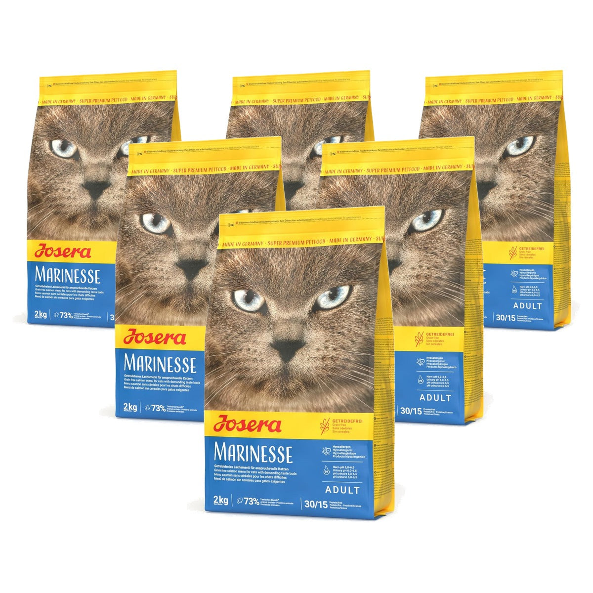 Josera Marinesse droogvoer kat zalm 2 kg - 6-pack