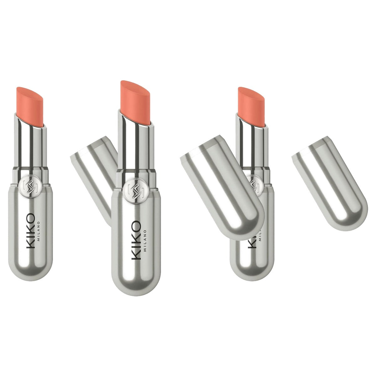 Kiko Milano 3D Hydra Lip Stylo 07 Hydraterende Lippenstift - 3-pack