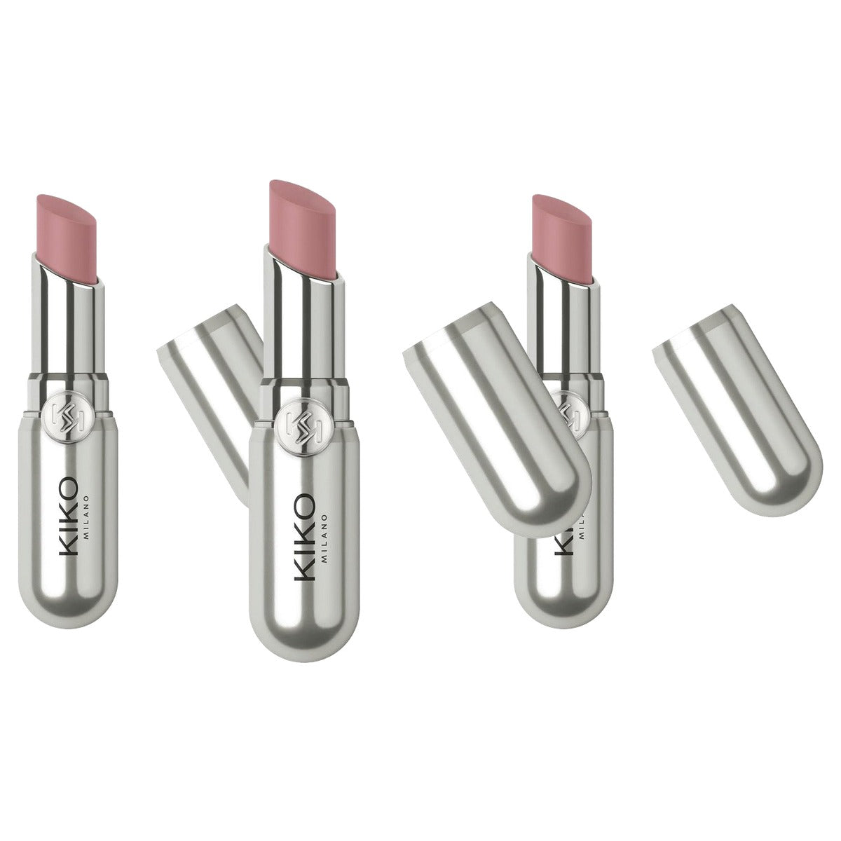 Kiko Milano 3D Hydra Lip Stylo 18 Vochtinbrengende Lippenstift - 3-pack