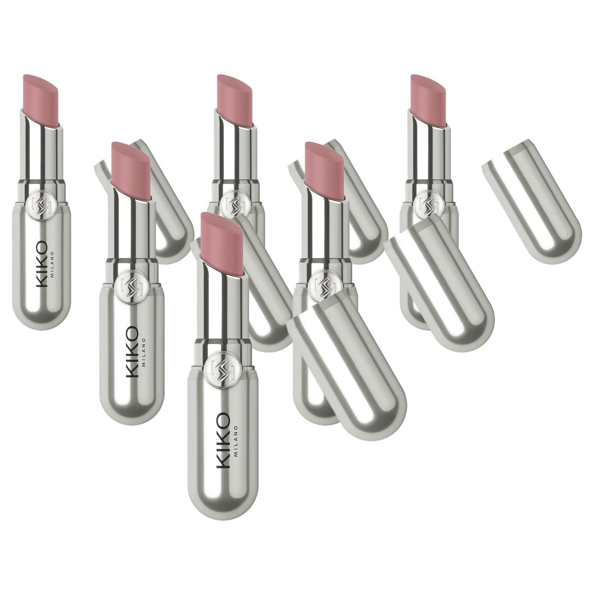 Kiko Milano 3D Hydra Lip Stylo 18 Vochtinbrengende Lippenstift - 6-pack