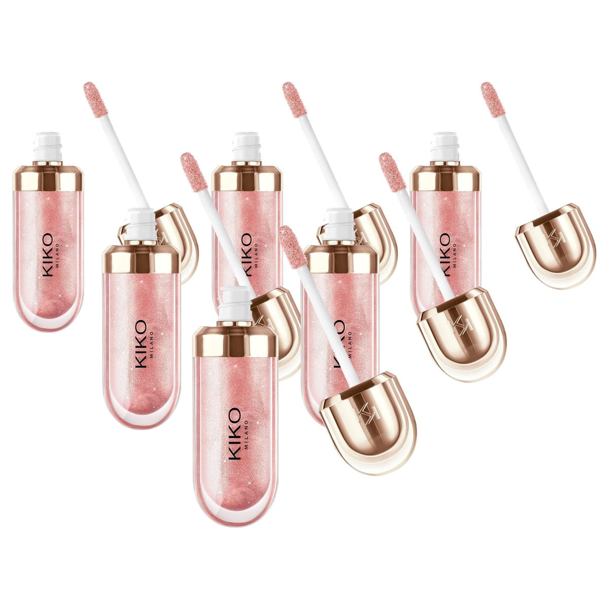 Kiko Milano 3D Hydra Lipgloss 43 Limited Edition - 6-pack