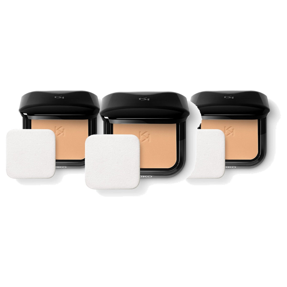 Kiko Milano Full Coverage Blurring Powder Foundation 30 - 3-pack