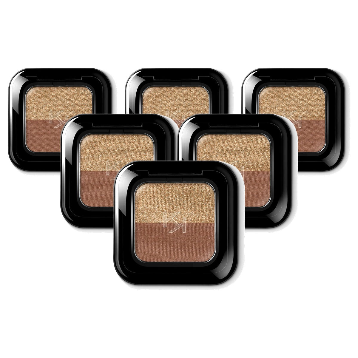 Kiko Milano Bright Duo Oogschaduw 04 - 6-pack