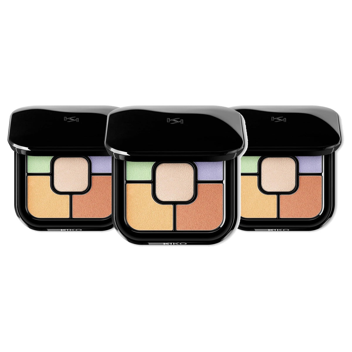 Kiko Milano Colour Correct Concealer-palet met 5 Concealers - 3-pack