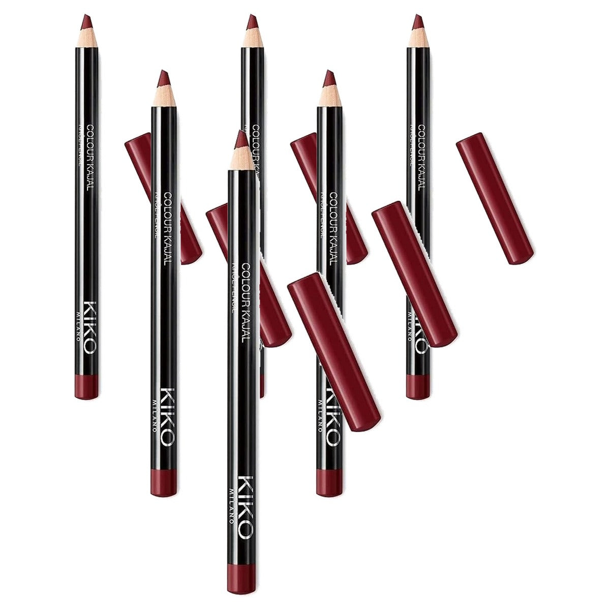 Kiko Milano Colour Kajal Kleur 15 Posh Burgundy - 6-pack