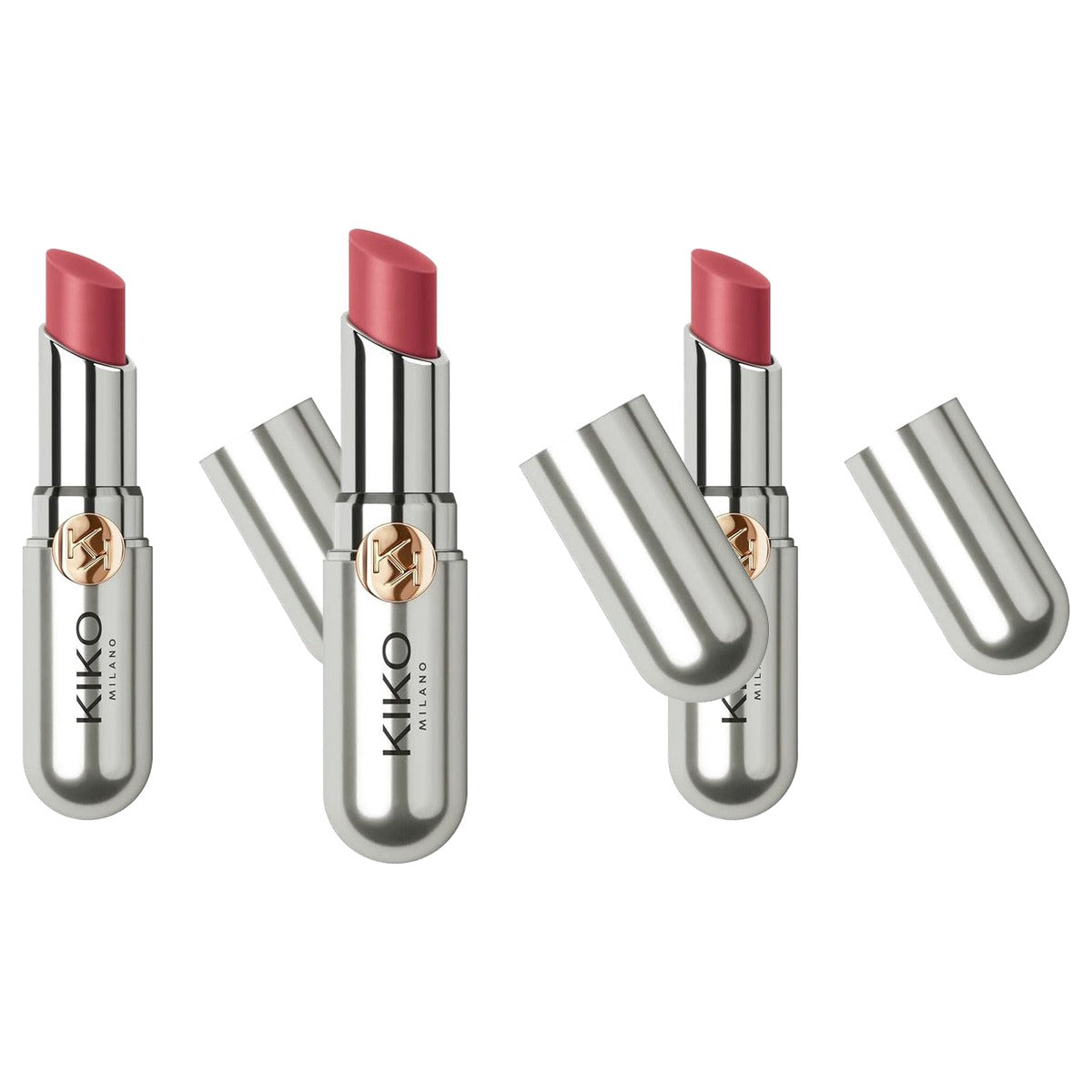 Kiko Milano Coloured Balm 06 Hydraterende Getinte Lippenbalsem - 3-pack
