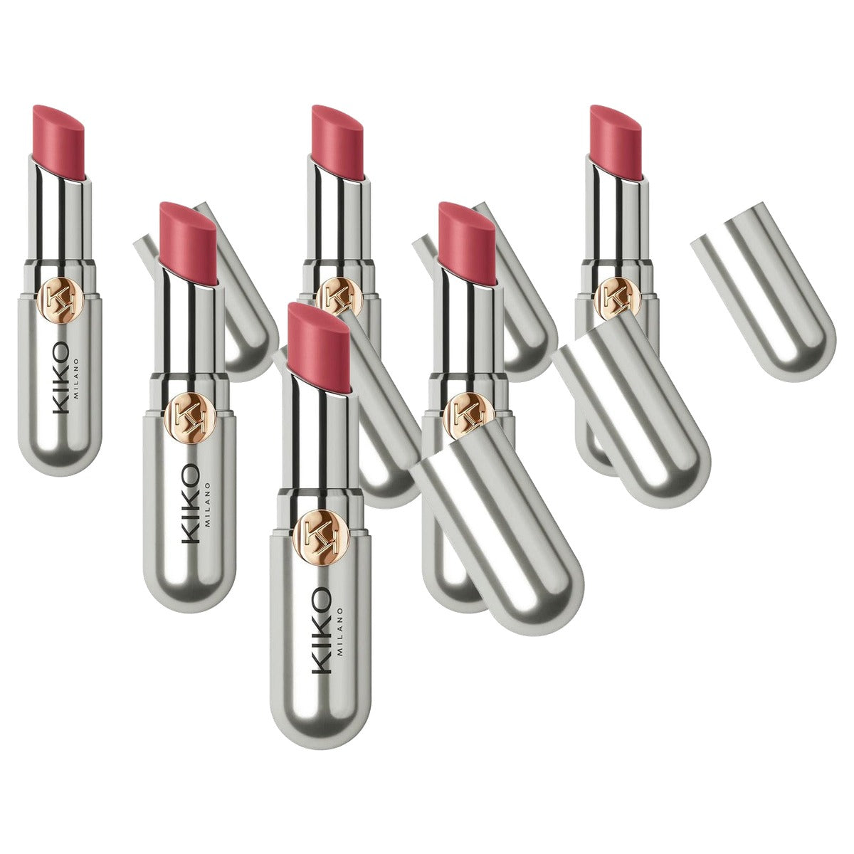 Kiko Milano Coloured Balm 06 Hydraterende Getinte Lippenbalsem - 6-pack