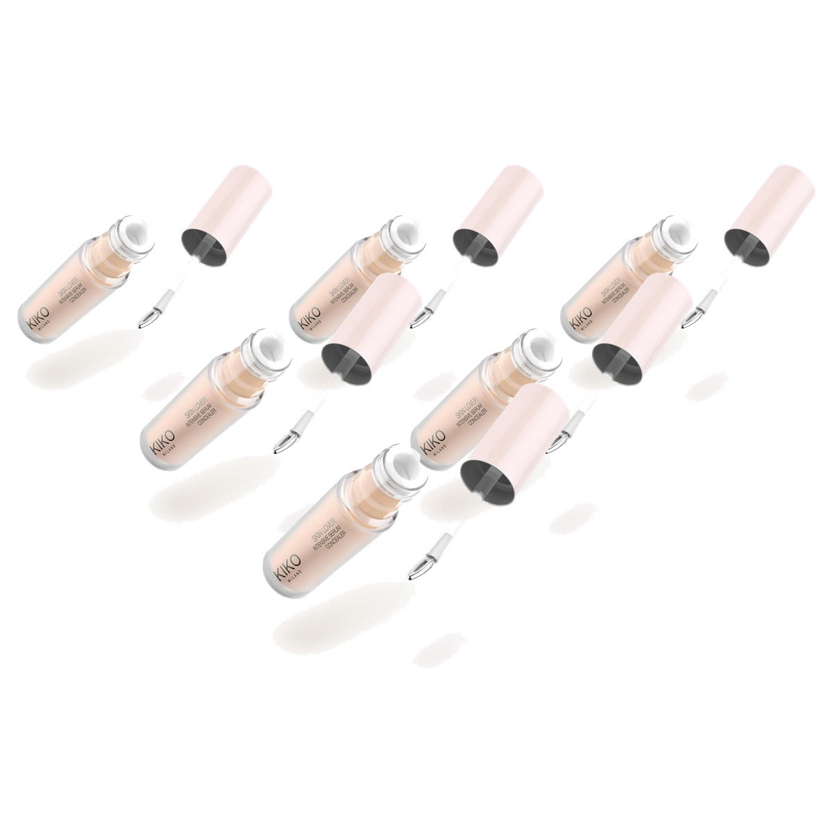 Kiko Milano Skin Lover Intensive Serum Concealer Light Sand - 6-pack