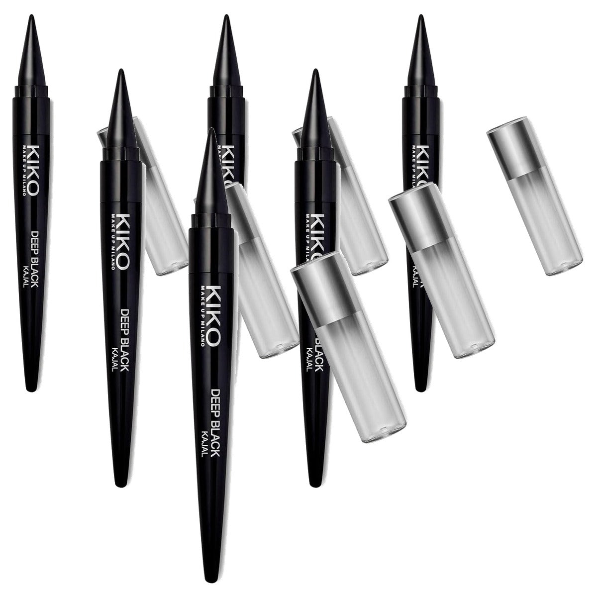 Kiko Milano Deep Black Kajal - 6-pack
