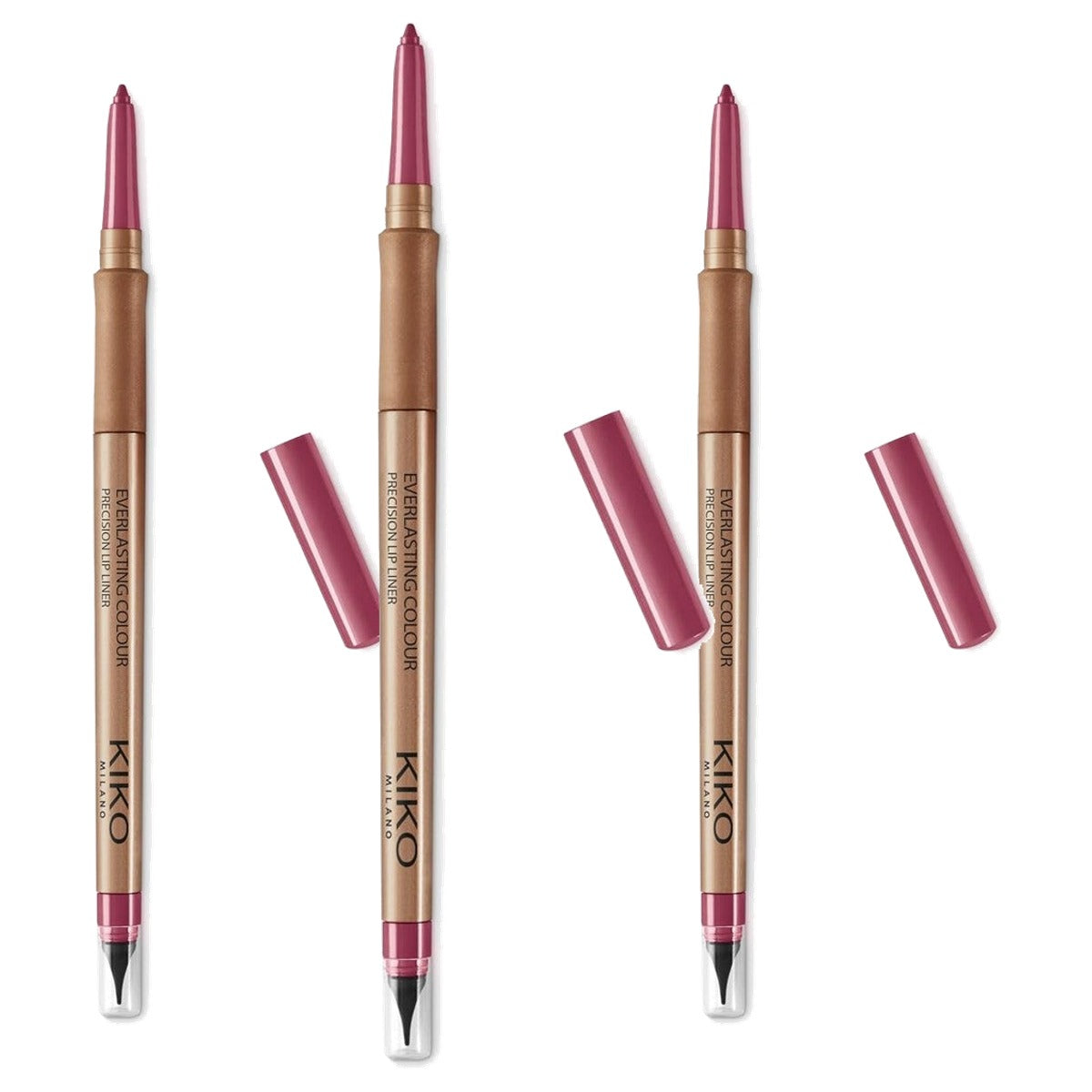 Kiko Milano Everlasting Colour Precision Lip Liner Kleur 508 Brick - 3-pack