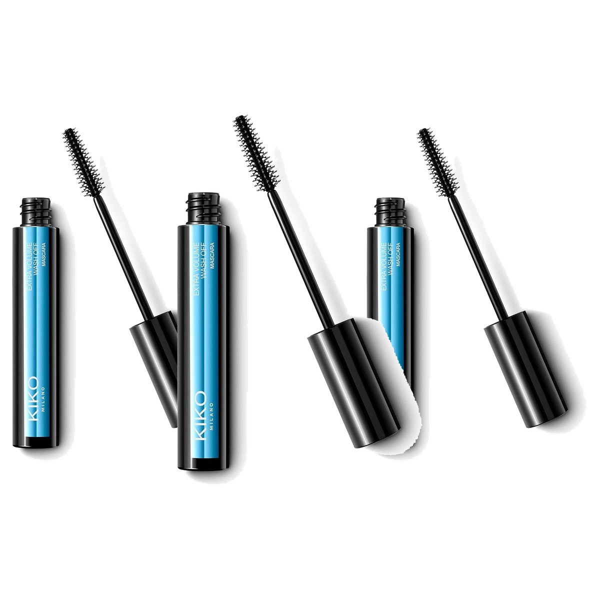 Kiko Milano Extra Volume Wash Off Mascara - 3-pack